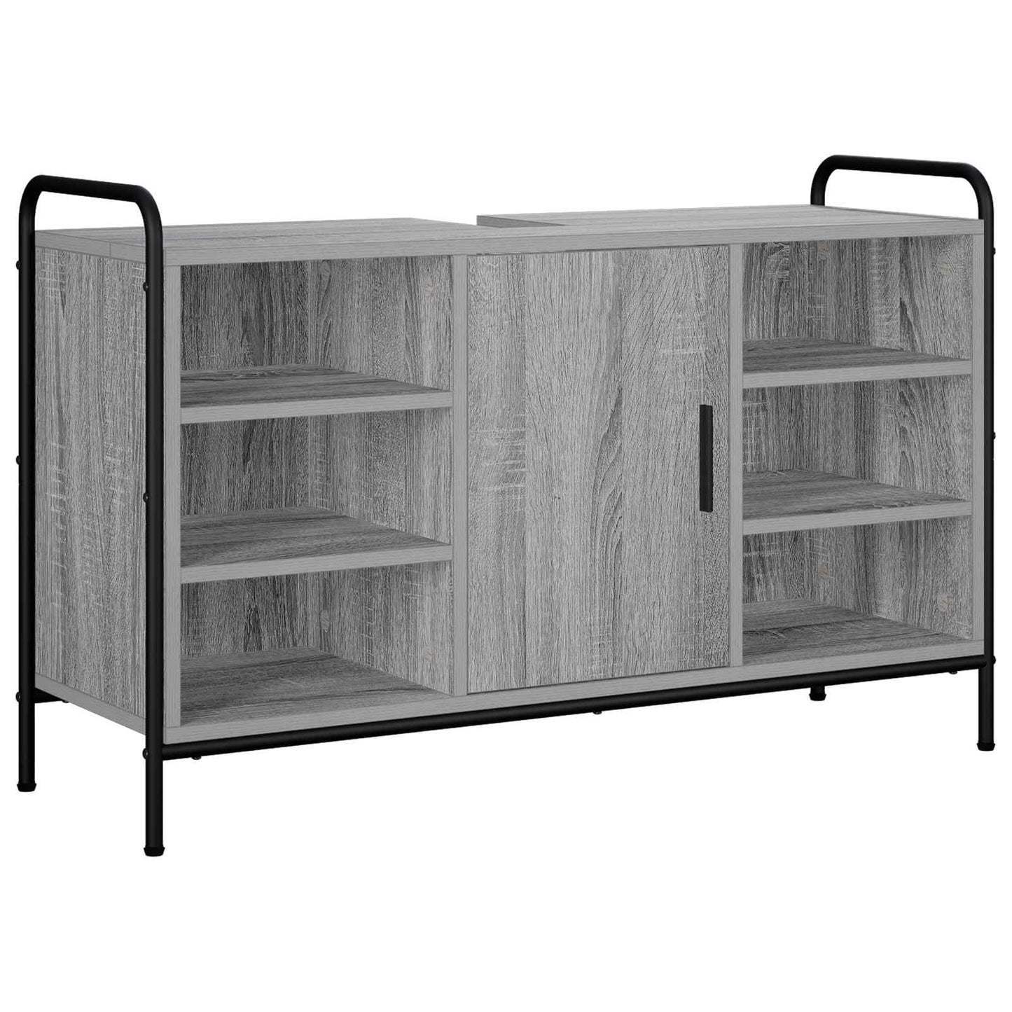 vidaXL Ντουλάπι Μπάνιου Γκρι Sonoma 95 x 34 x 61 εκ.