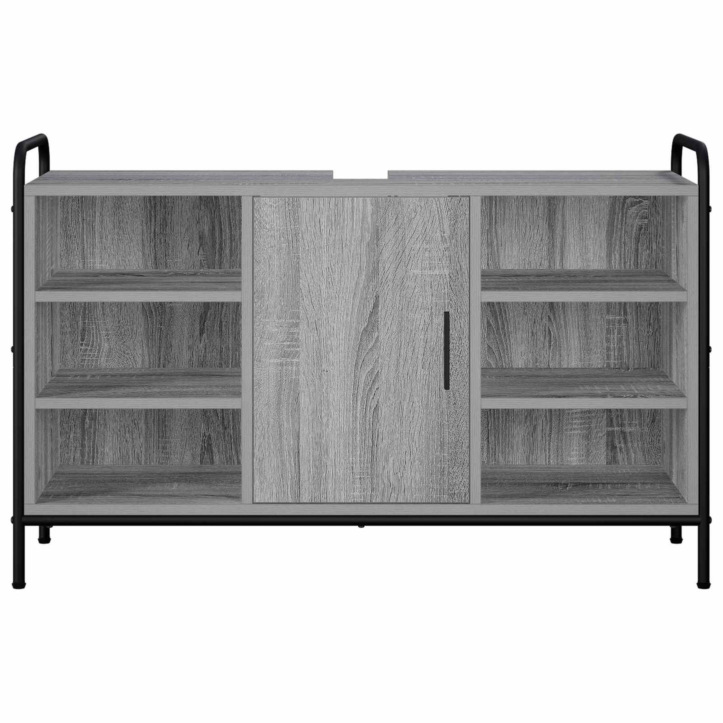 vidaXL Ντουλάπι Μπάνιου Γκρι Sonoma 95 x 34 x 61 εκ.