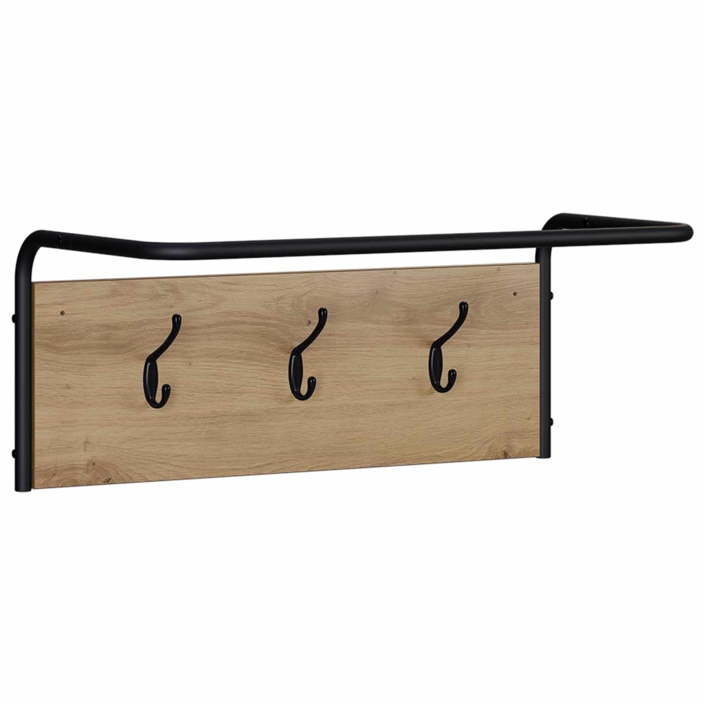 vidaXL Κρεμάστρα Artisan Δρυς 60 x 30 x 25 εκ Επεξεργασμένο Ξύλο