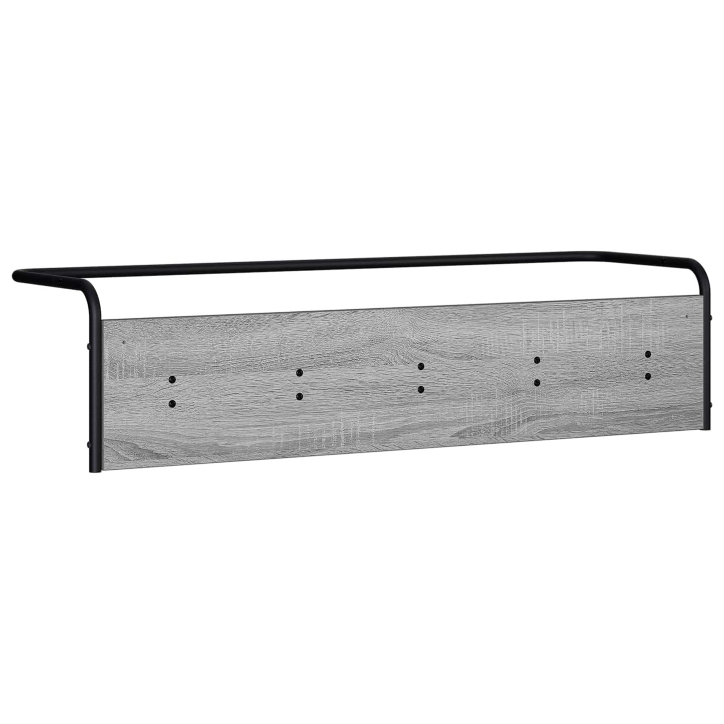 vidaXL Κρεμάστρα Γκρι Sonoma 100 x 30 x 25 cm Επεξεργασμένο Ξύλο