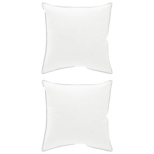 vidaXL Μαξιλάρι 2 τμχ. 40 x 40 cm Αυστραλιανό Μαλλί Λευκό