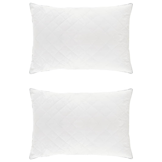 vidaXL Μαξιλάρι FULDA 2 τμχ. 60 x 70 cm 100% Πούπουλο και φτερό χήνας