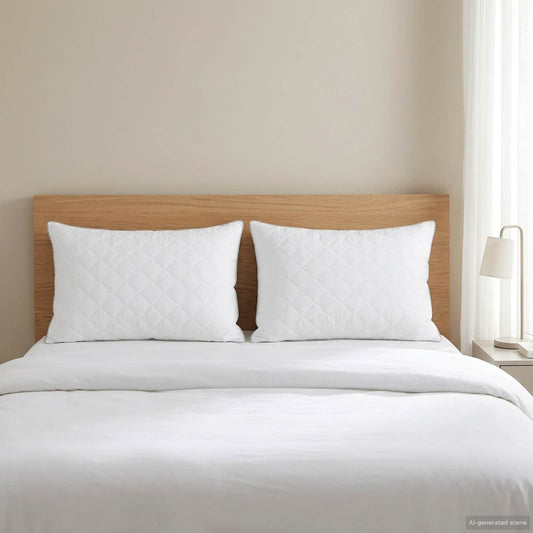 vidaXL Μαξιλάρι FULDA 2 τμχ. 60 x 80 cm 100% Πούπουλο και φτερό χήνας