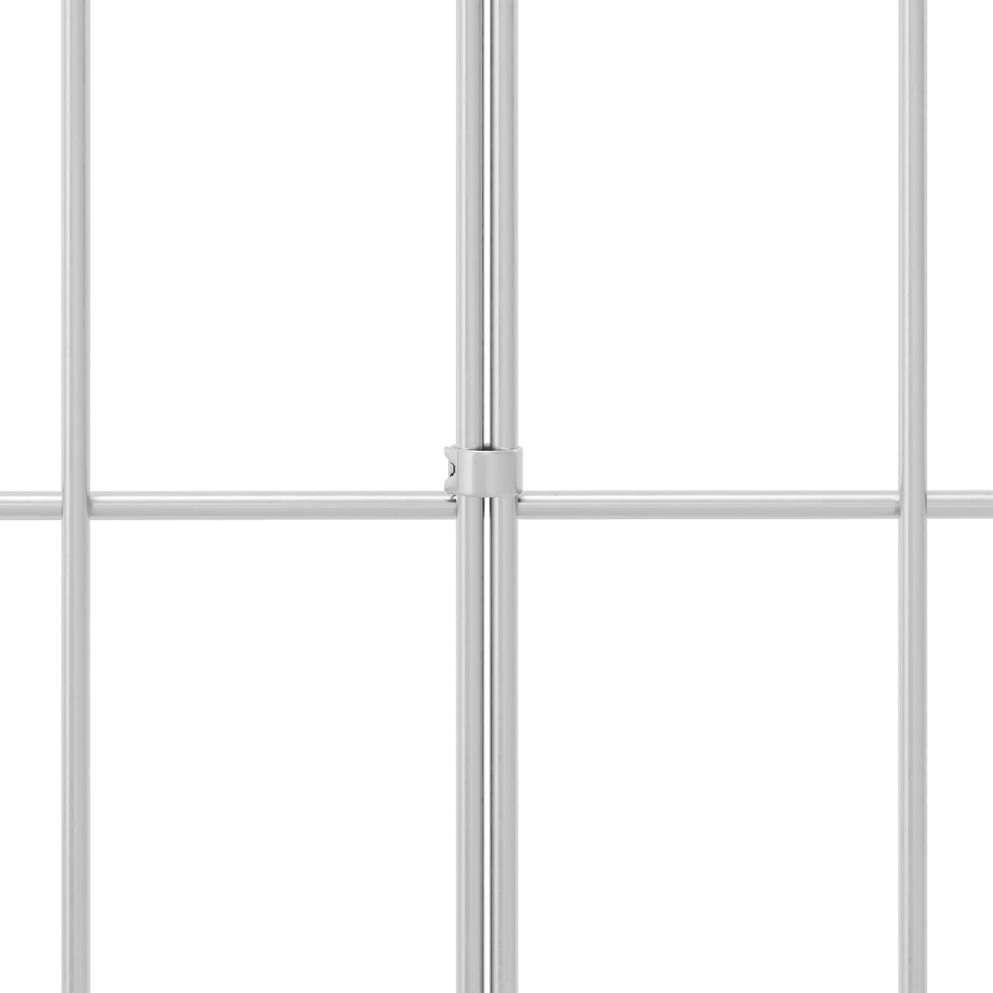 vidaXL Πάνελ Φράχτη Κήπου 48 τμχ. 50 x 30 cm Γαλβανισμένος Χάλυβας