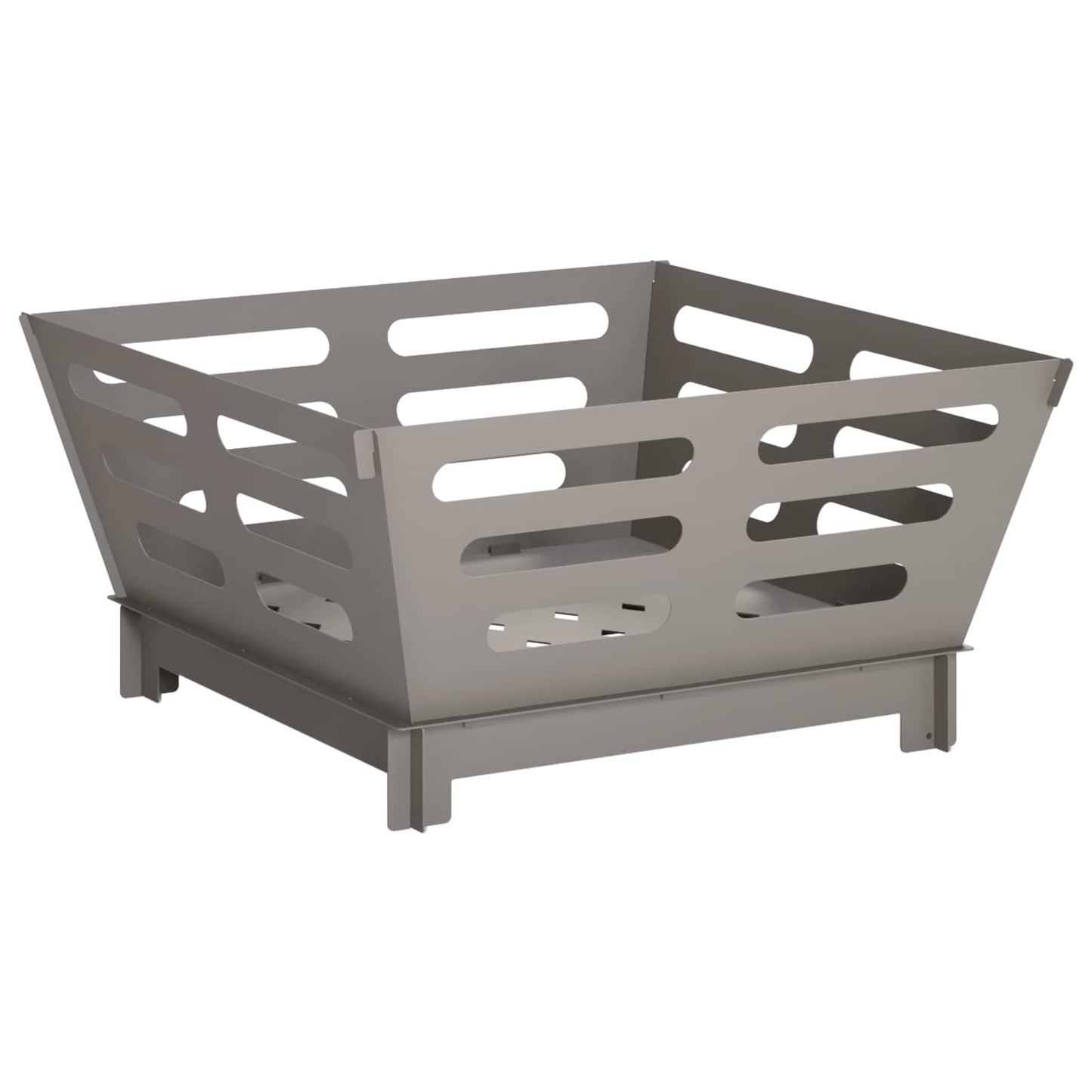 vidaXL Φωτιά Σκ rusty 40 x 40 x 20 cm Ατσάλι Σκληρυθέν στον Αέρα