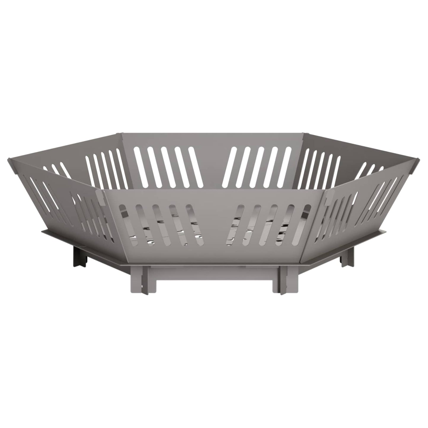 vidaXL Φωτιά Σκ rusty 80 x 80 x 23 cm Ατσάλι Σκληρυθέν στον Αέρα