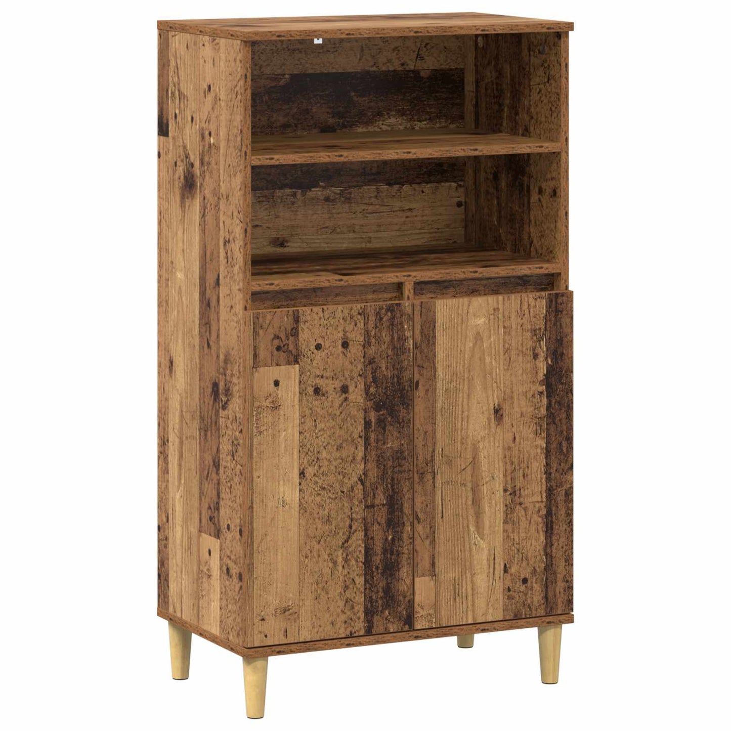 vidaXL Highboard Ξύλο δρυός 60 x 36 x 110 εκ. Επεξεργασμένο Ξύλο