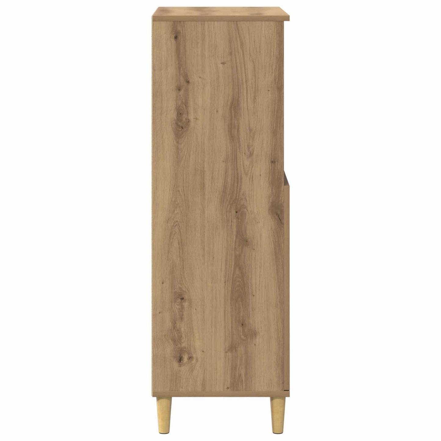 vidaXL Highboard Artisan Δρυς 60 x 36 x 110 εκ. Επεξεργασμένο Ξύλο