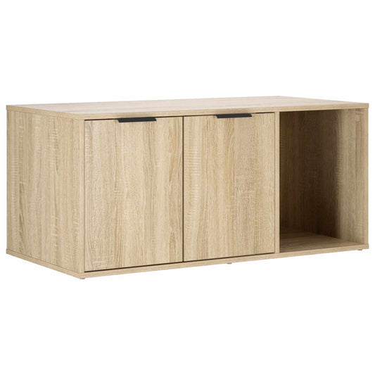 vidaXL Έπιπλο Κλουβί Γάτας Sonoma Δρυς 100 x 49 x 45 εκ.