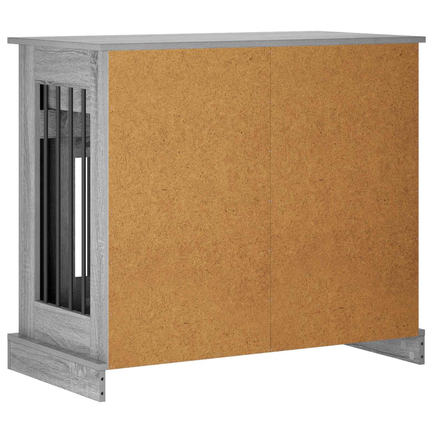 vidaXL Έπιπλο για κλουβί σκύλου Γκρι Sonoma 90 x 47,5 x 80 εκ