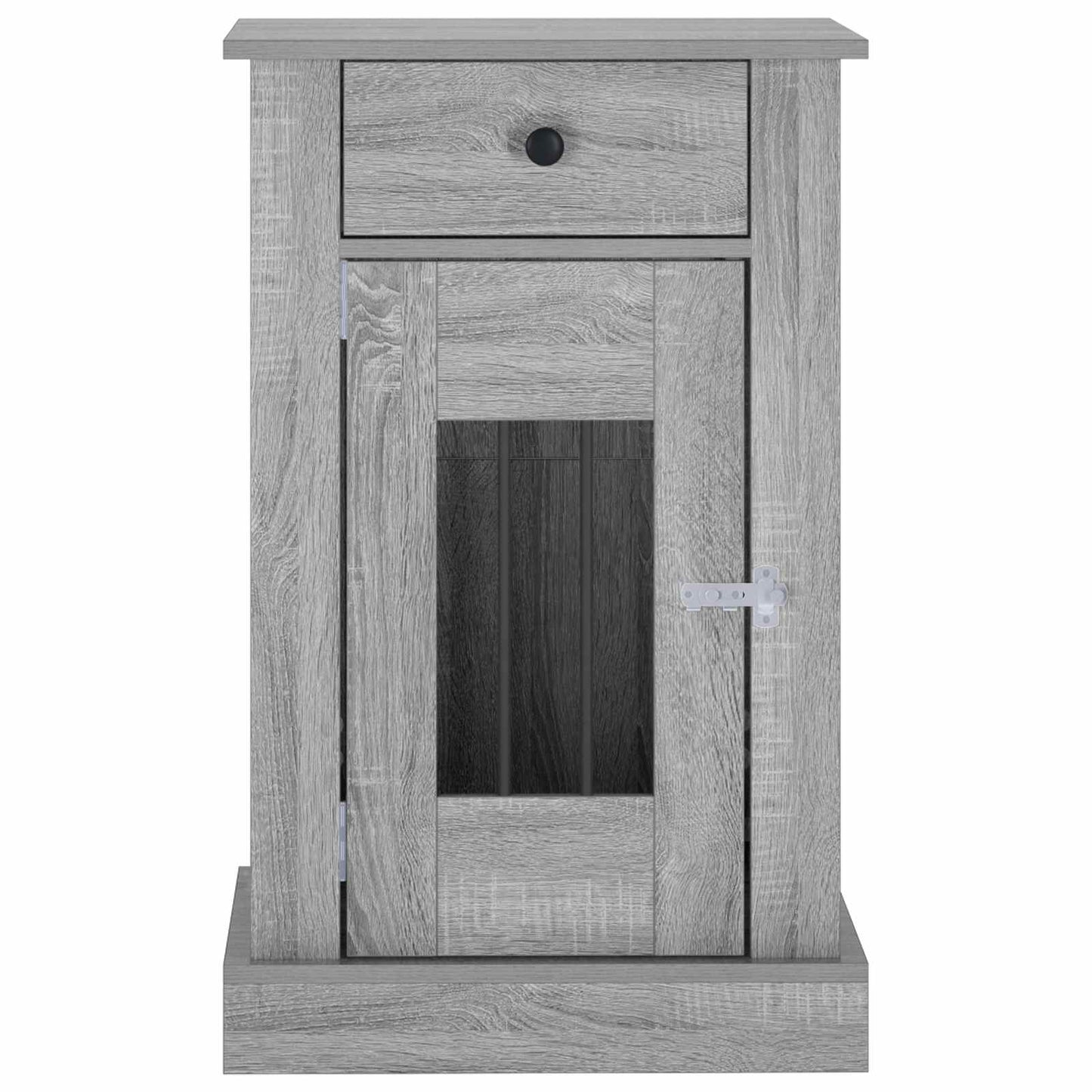 vidaXL Έπιπλο για κλουβί σκύλου Γκρι Sonoma 50 x 47,5 x 80 εκ.