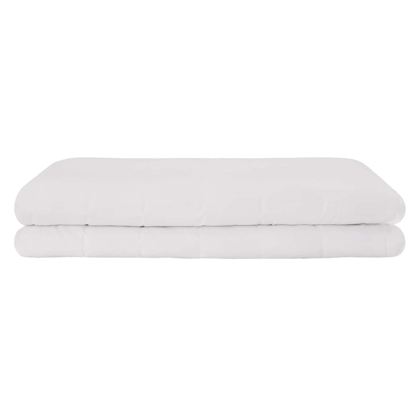 vidaXL Βάρος Κουβέρτα Λευκό 150 x 200 cm 11 kg 100% Βαμβάκι 205T