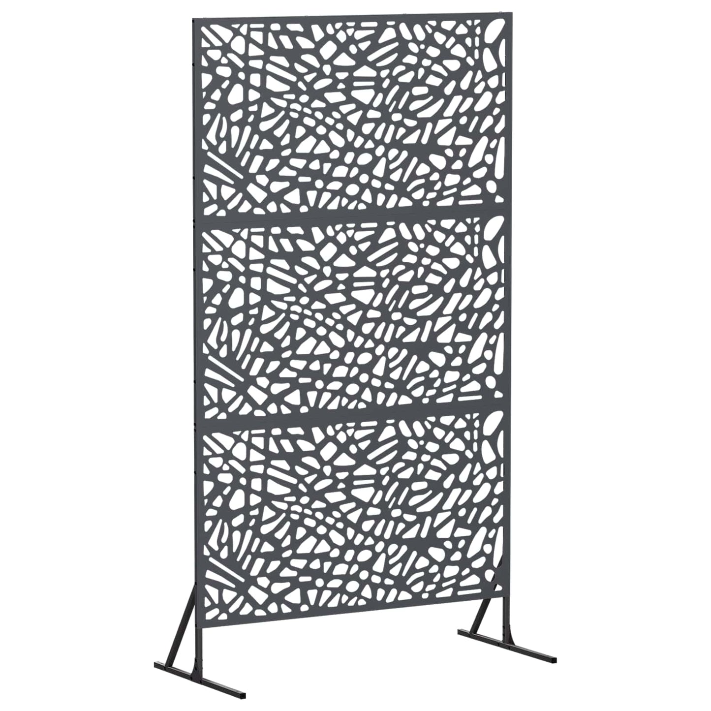 vidaXL Οθόνη Ιδιωτικότητας 100 x 50 x 180 εκ. Ατσάλι Ανθρακί