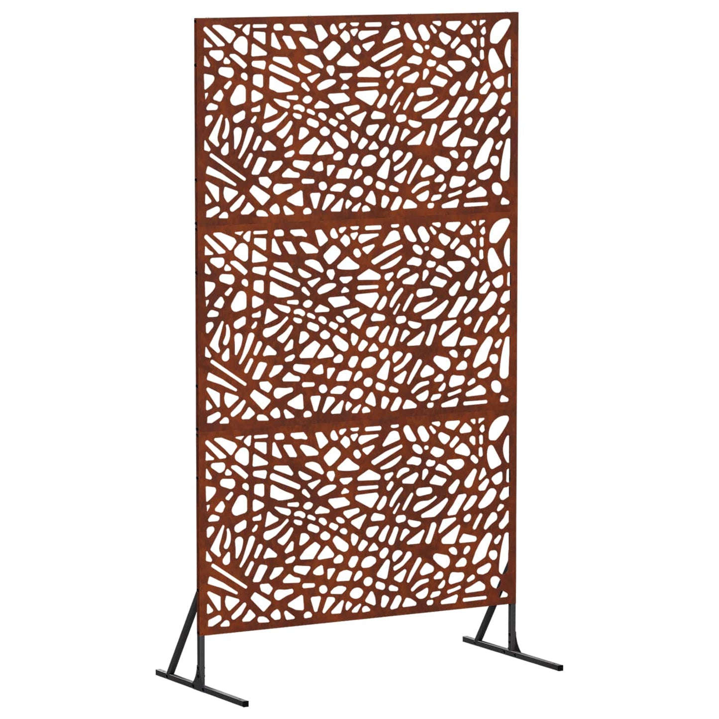 vidaXL Οθόνη Ιδιωτικότητας 100 x 50 x 180 εκ. Σκ rusty