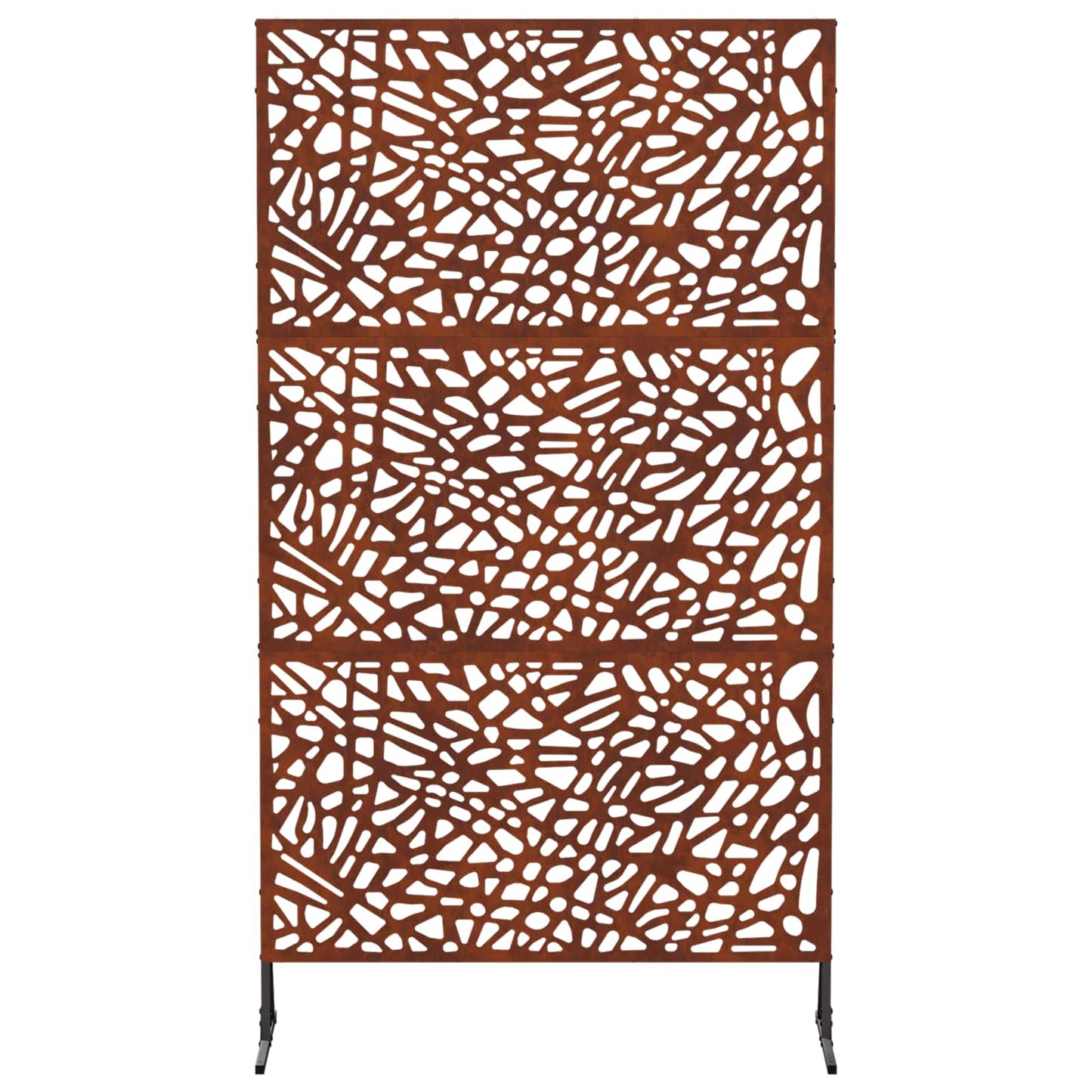 vidaXL Οθόνη Ιδιωτικότητας 100 x 50 x 180 εκ. Σκ rusty