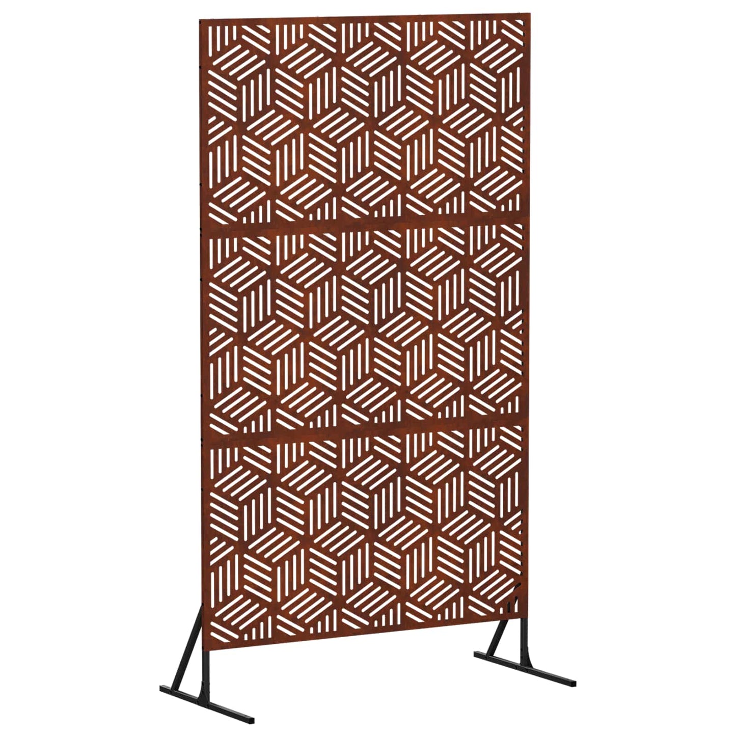vidaXL Οθόνη Ιδιωτικότητας 100 x 50 x 180 εκ. Σκ rusty