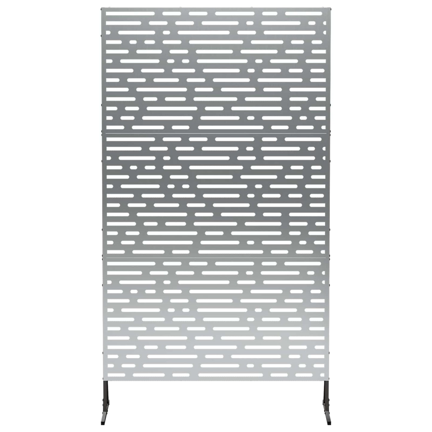 vidaXL Οθόνη Ιδιωτικότητας 100 x 50 x 180 εκ. Γαλβανισμένος Χάλυβας