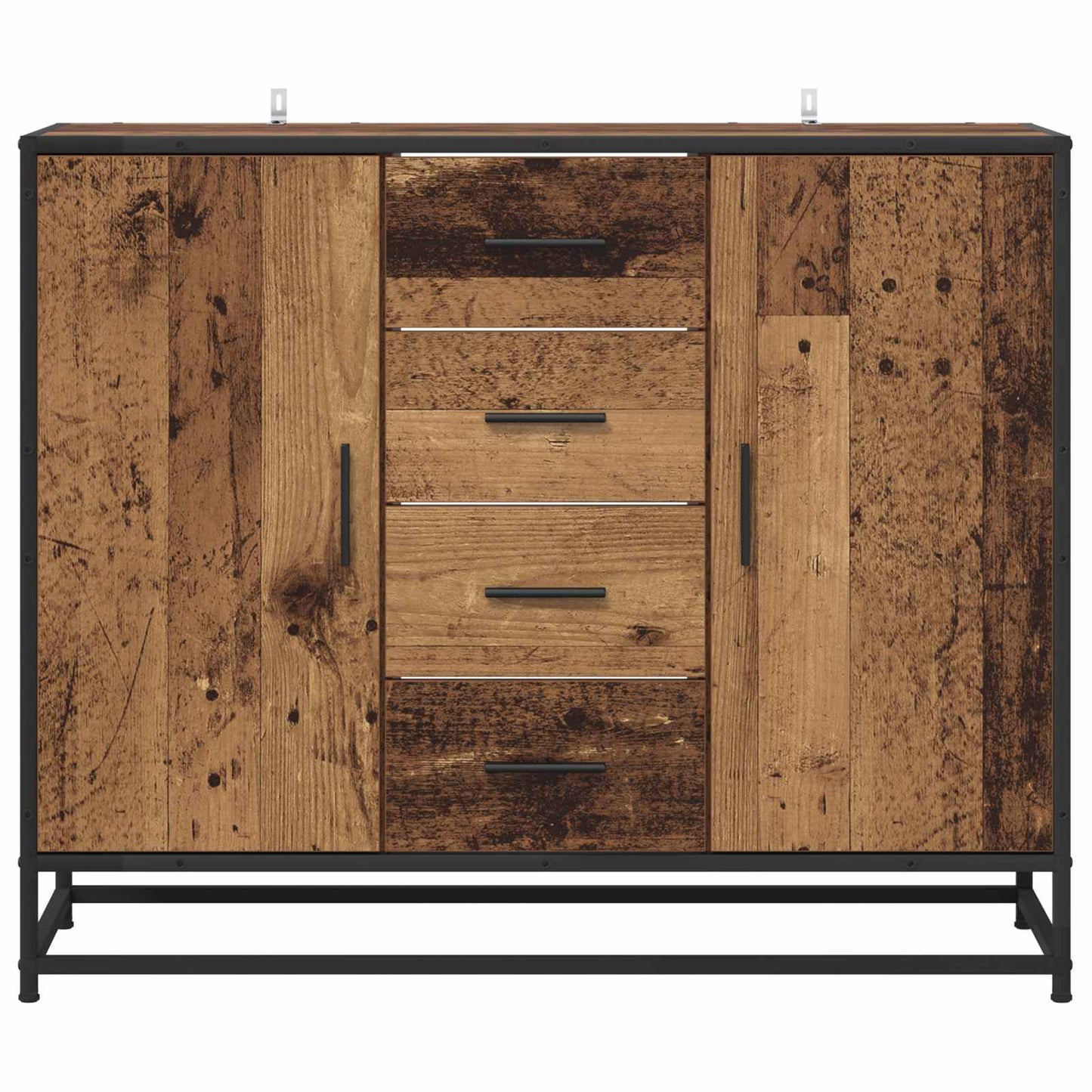 vidaXL Πλαϊνό γραφείο Παλαιωμένο ξύλο 92 x 35 x 76 εκ.
