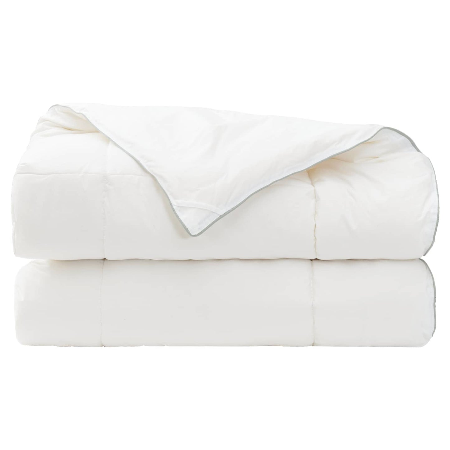 vidaXL Πάπλωμα TRIER 152x203 εκ. 4 Εποχές 350 GSM Λευκό Υποαλλεργικό