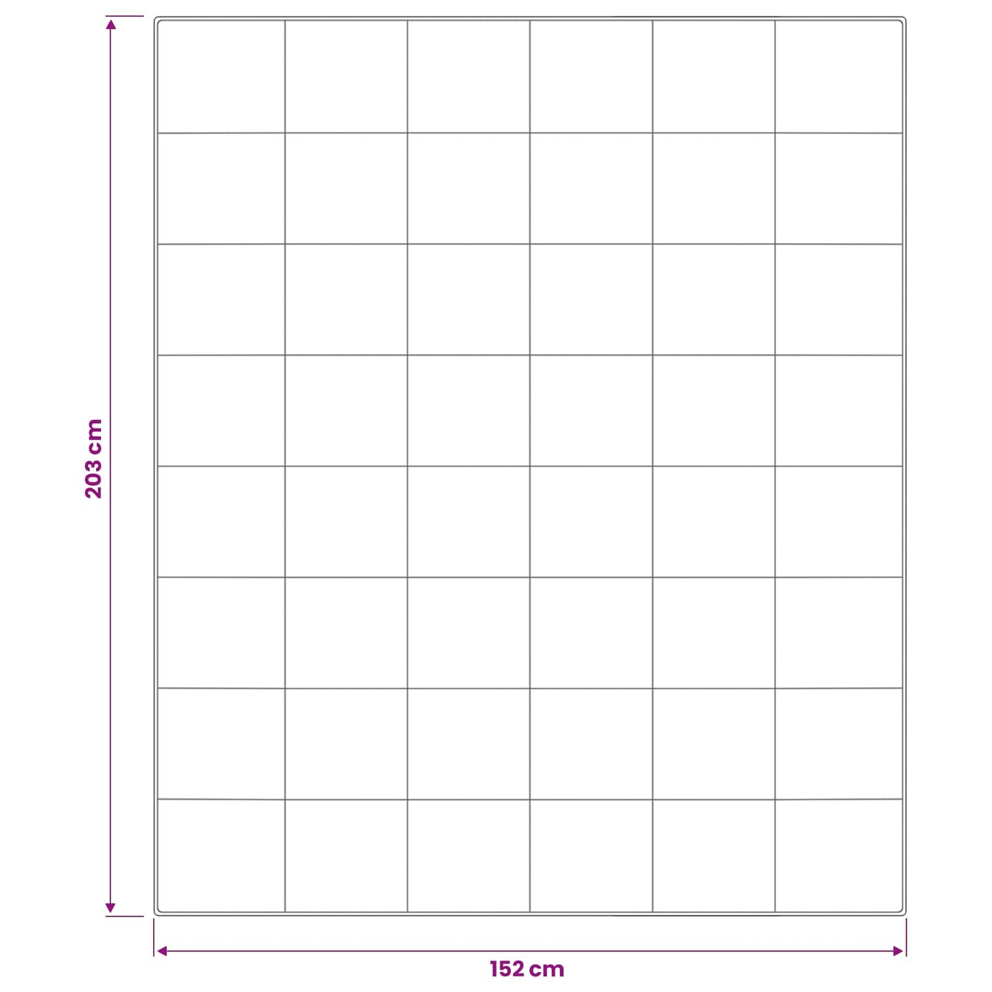 vidaXL Πάπλωμα 152x203 εκ. 4 Εποχές 200+300 GSM Αυστραλιανό Μαλλί