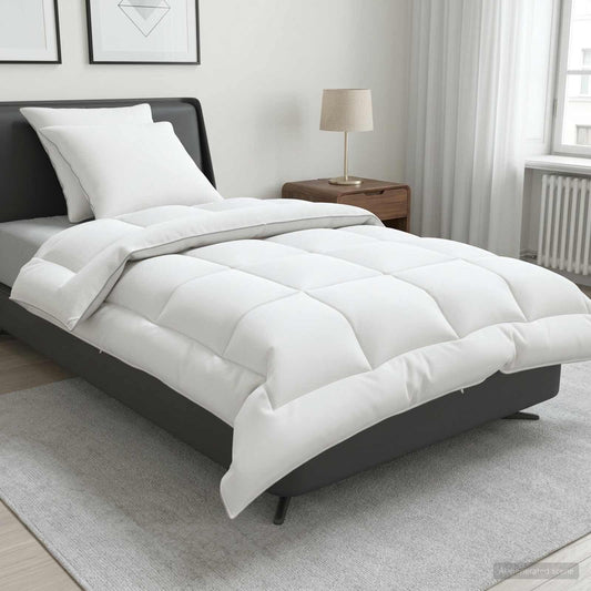 vidaXL Σέτ Παπλώματος και Μαξιλαριού 3 τμχ. 135 x 220 εκ. 4 Εποχές