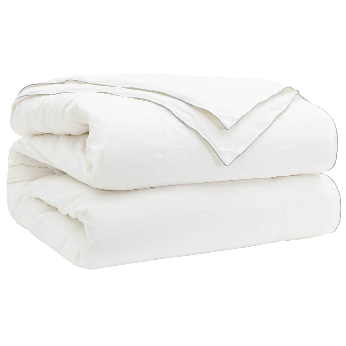 vidaXL Σέτ Παπλώματος και Μαξιλαριού 3 τμχ. 140x220 εκ 4 Εποχές Μαλλί