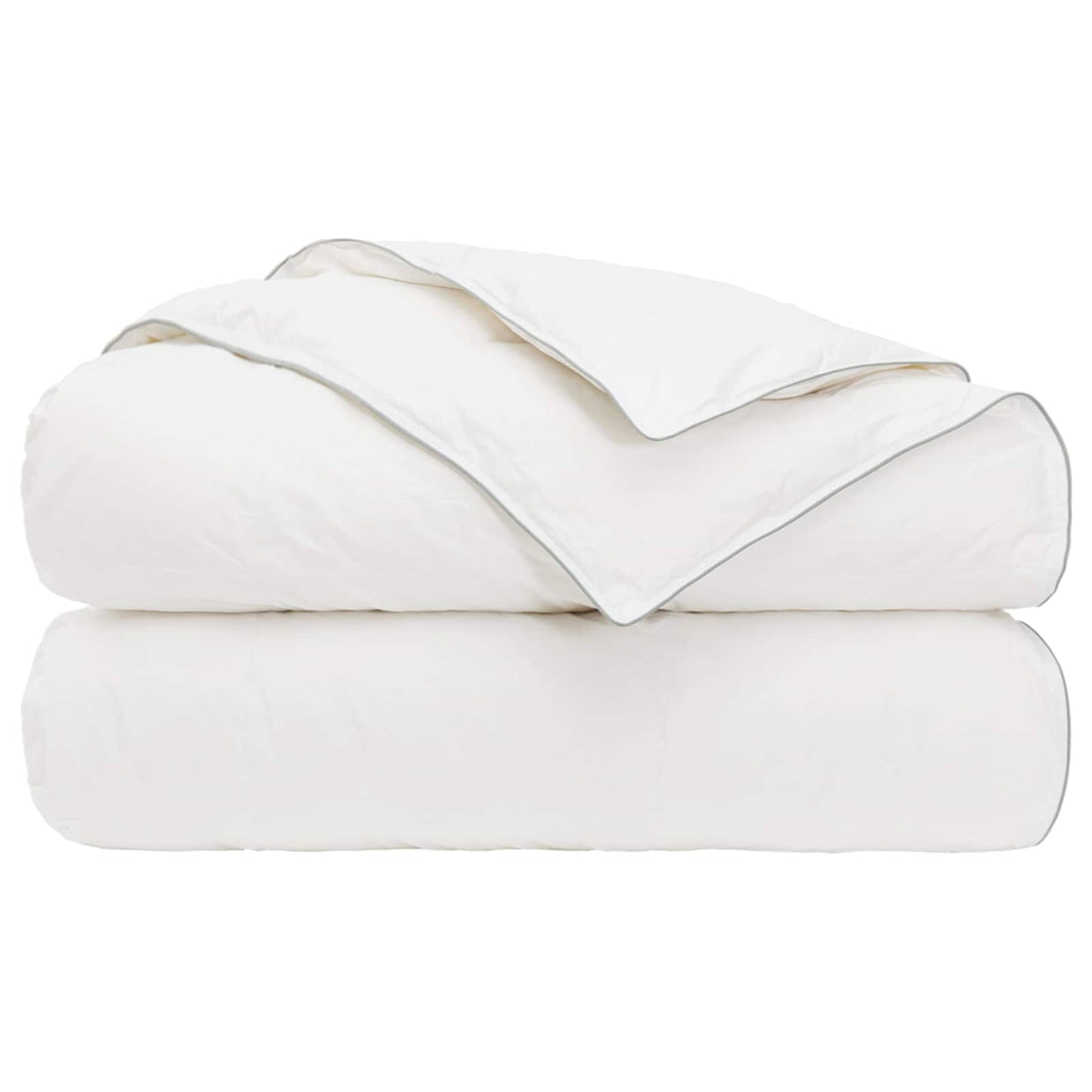 vidaXL Πάπλωμα FULDA 200 x 220 cm 4 Εποχές 310 GSM 90% Χήνας Λευκό