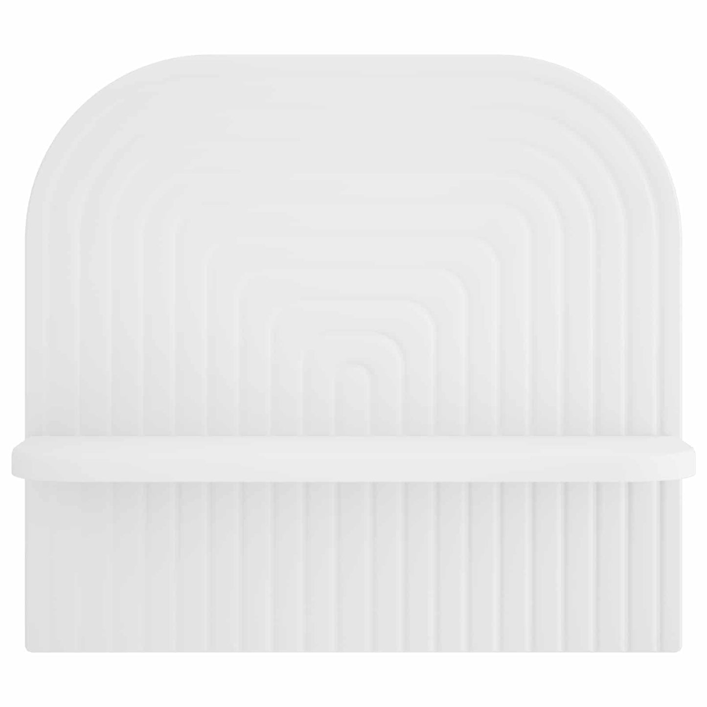 vidaXL Ράφι Τοίχου 2 τμχ. Λευκό 41 x 13,5 x 37,5 cm Επεξεργασμένο Ξύλο