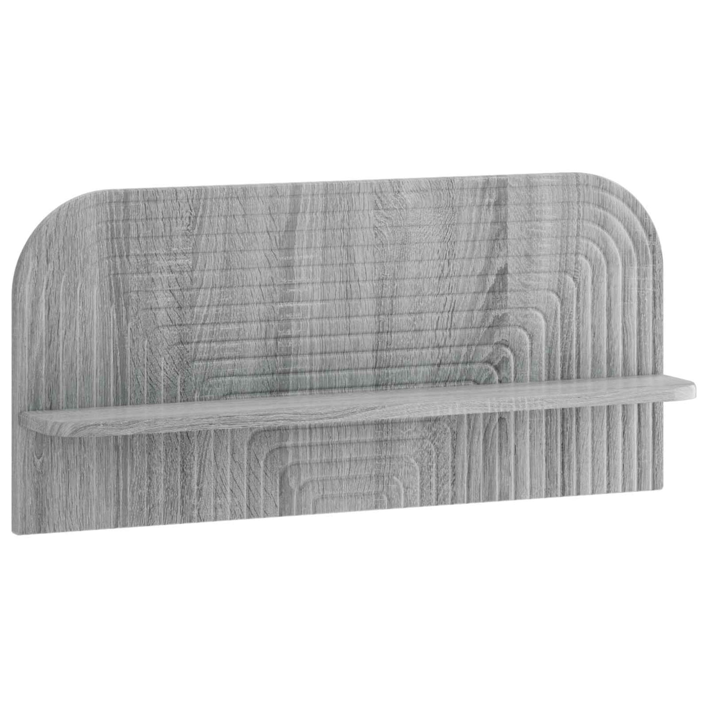 vidaXL Ράφι Τοίχου 2 τμχ. Γκρι Sonoma 80,5 x 13,5 x 37,5 εκ.