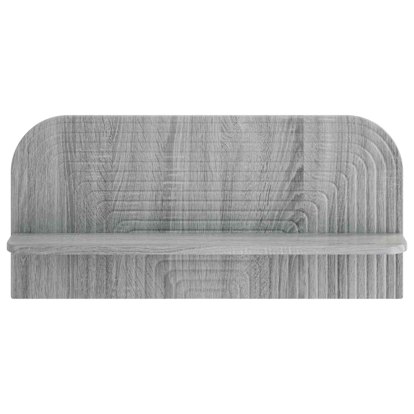 vidaXL Ράφι Τοίχου 2 τμχ. Γκρι Sonoma 80,5 x 13,5 x 37,5 εκ.