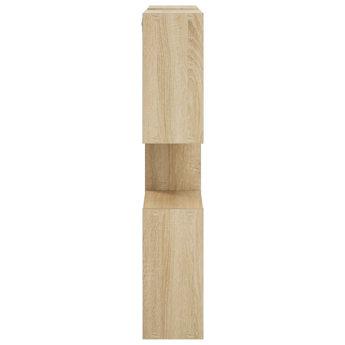 vidaXL Ράφι Τοίχου Sonoma Δρυς 99,5 x 17 x 91 εκ Επεξεργασμένο Ξύλο