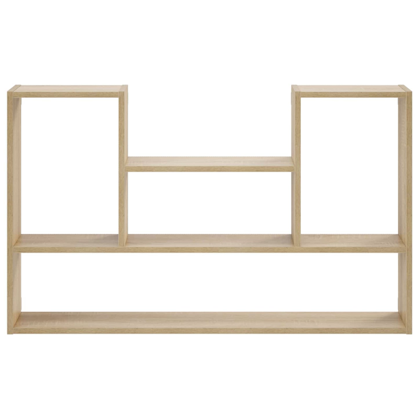 vidaXL Ράφι Τοίχου Sonoma Δρυς 100 x 17 x 60 cm Επεξεργασμένο Ξύλο