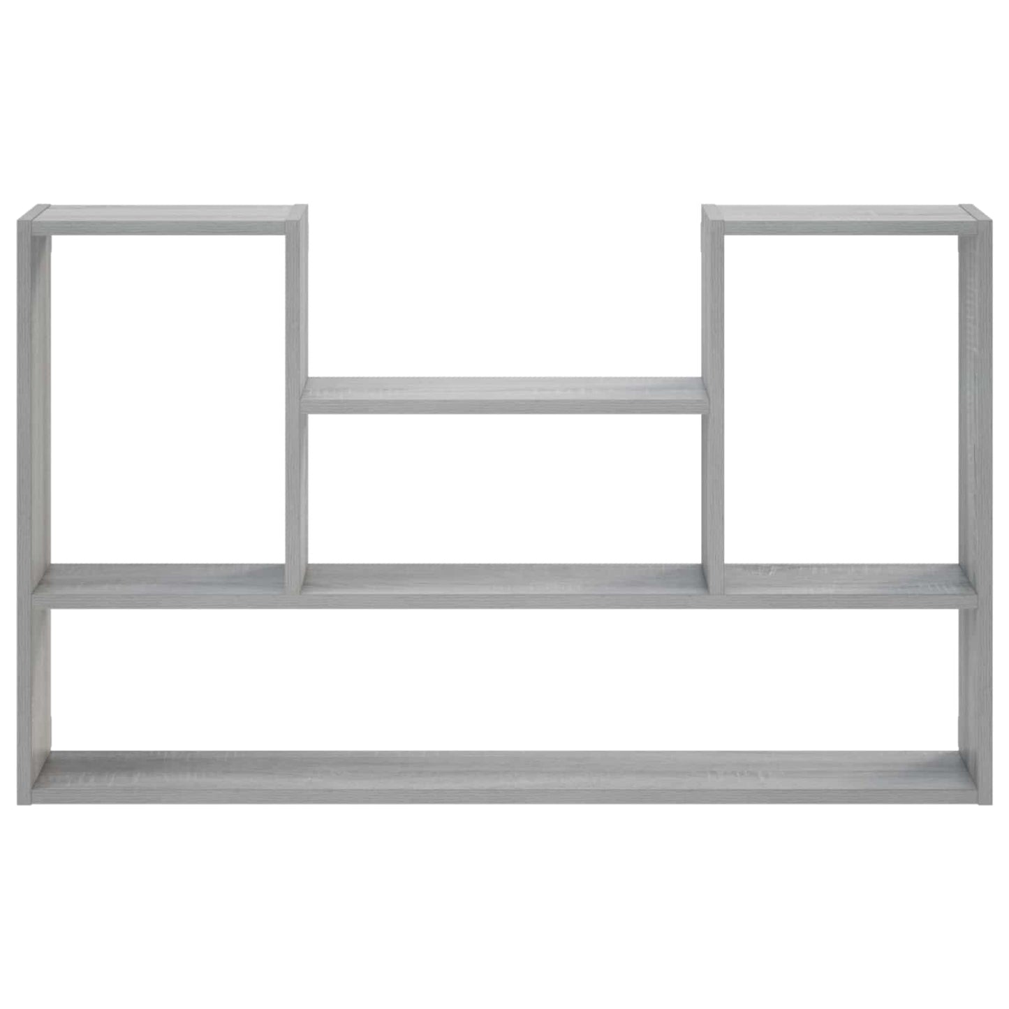 vidaXL Ράφι Τοίχου Γκρι Sonoma 100 x 17 x 60 cm Επεξεργασμένο Ξύλο