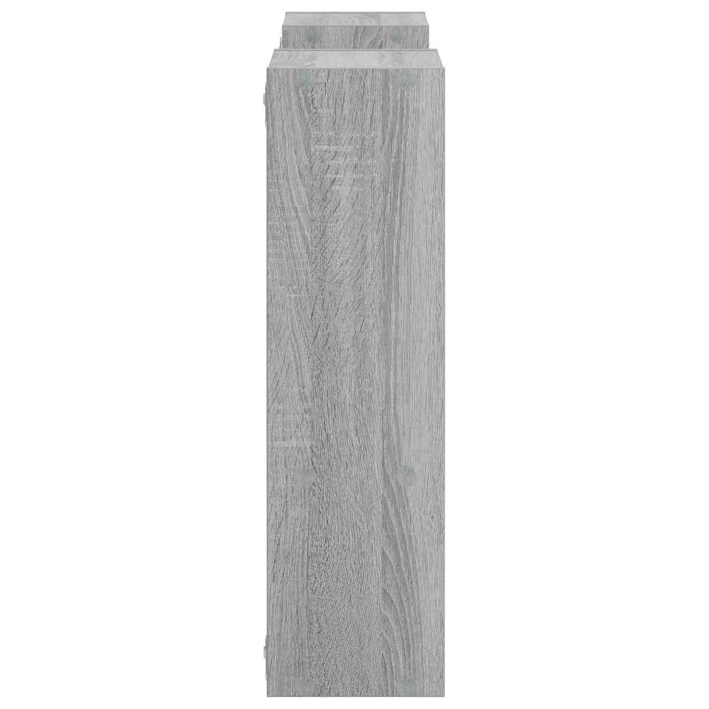 vidaXL Ράφι Τοίχου Γκρι Sonoma 100 x 17 x 60 cm Επεξεργασμένο Ξύλο