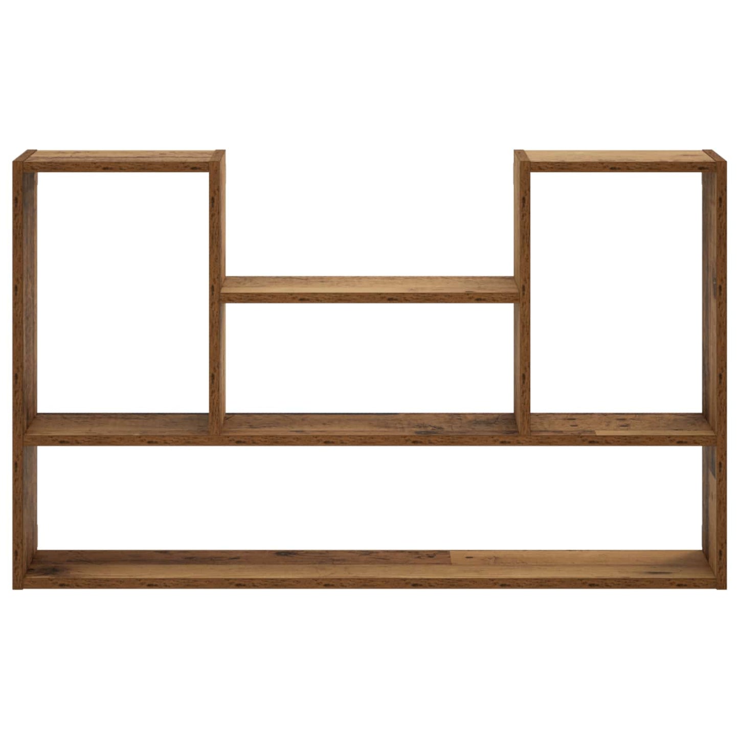 vidaXL Ράφι Τοίχου Παλαιωμένο ξύλο 100 x 17 x 60 cm Επεξεργασμένο Ξύλο