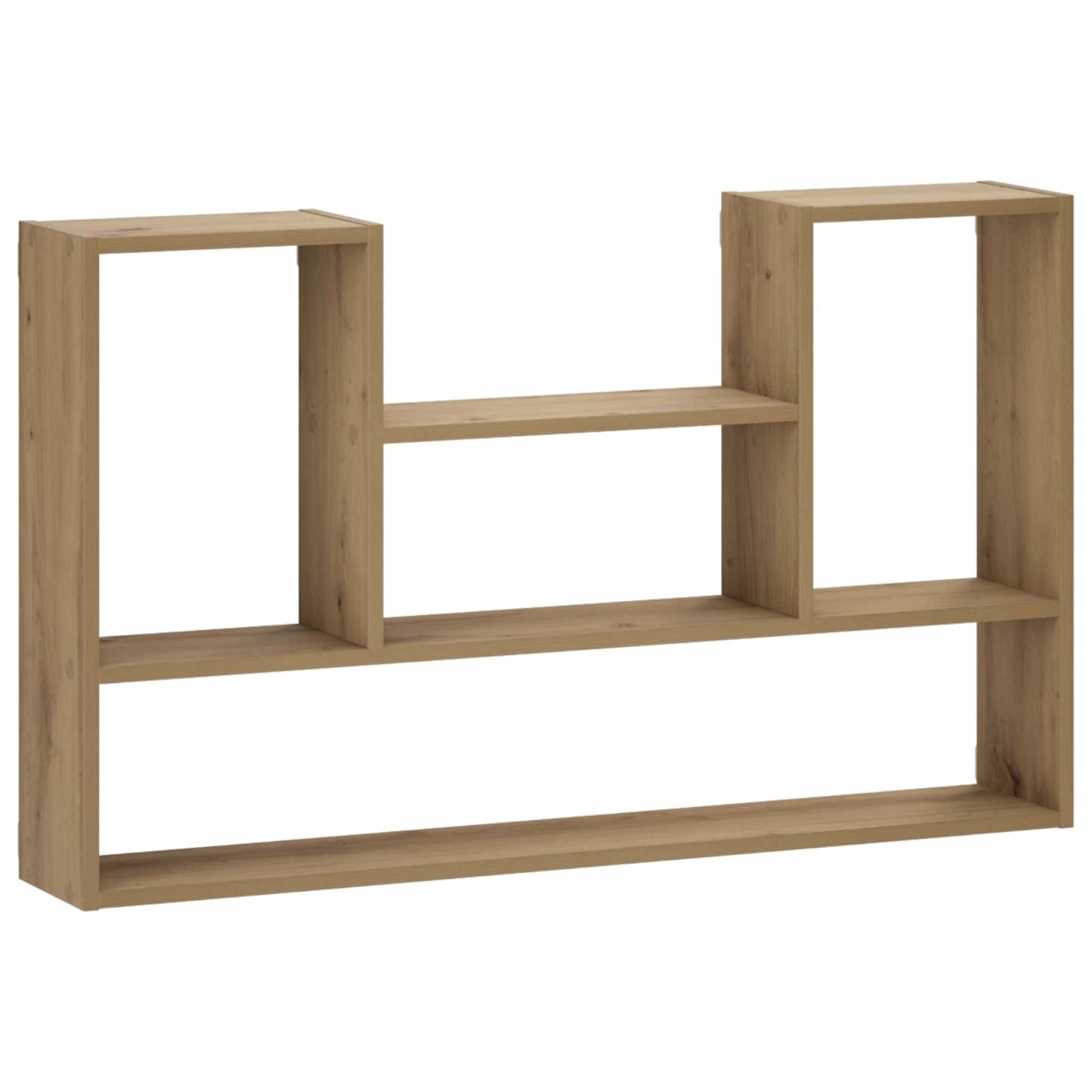 vidaXL Ράφι Τοίχου Artisan Δρυς 100 x 17 x 60 cm Επεξεργασμένο Ξύλο