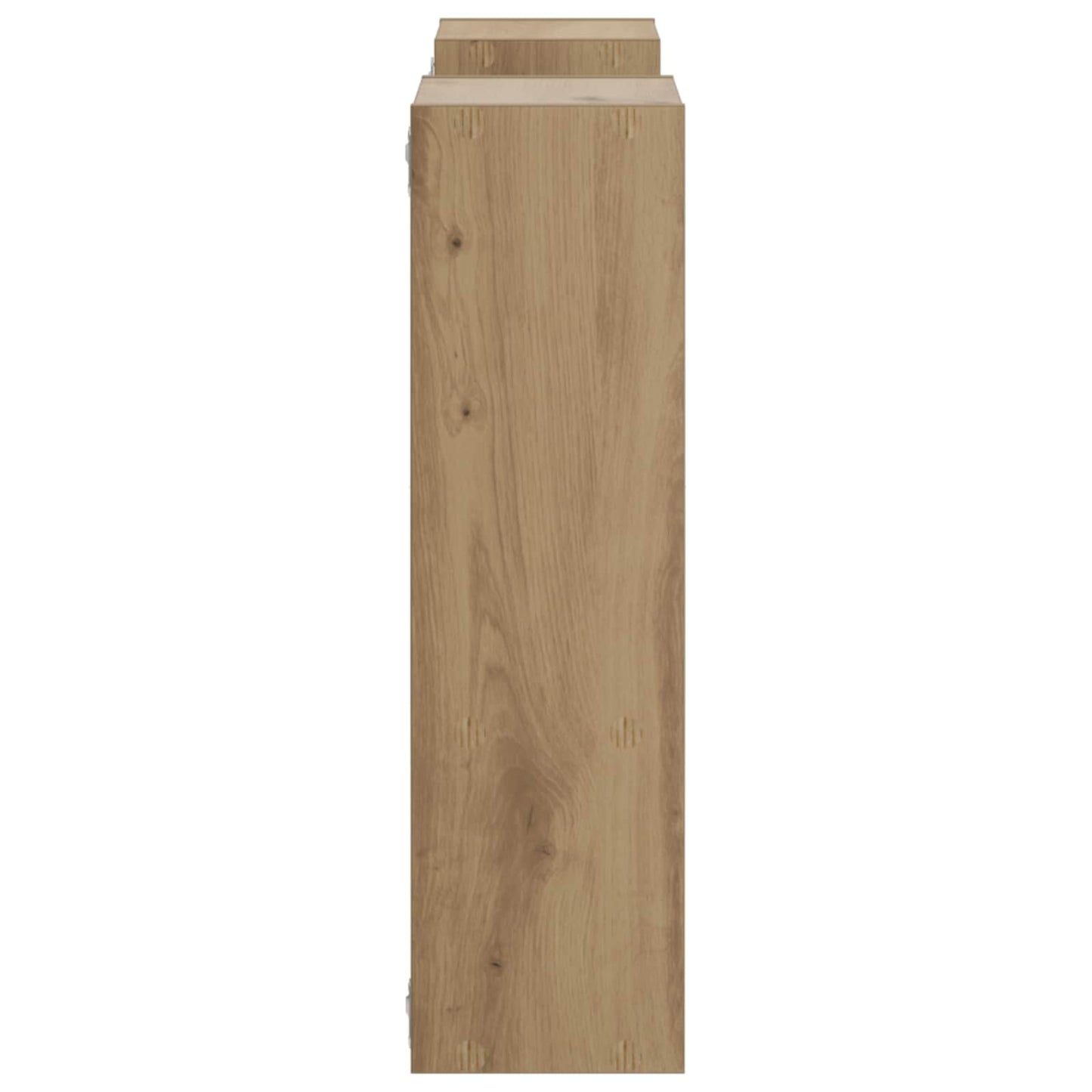 vidaXL Ράφι Τοίχου Artisan Δρυς 100 x 17 x 60 cm Επεξεργασμένο Ξύλο
