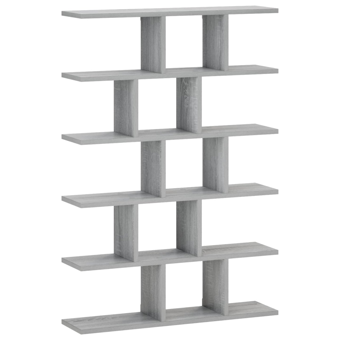 vidaXL Ράφι Τοίχου Γκρι Sonoma 70 x 17 x 101 εκ. Επεξεργασμένο Ξύλο