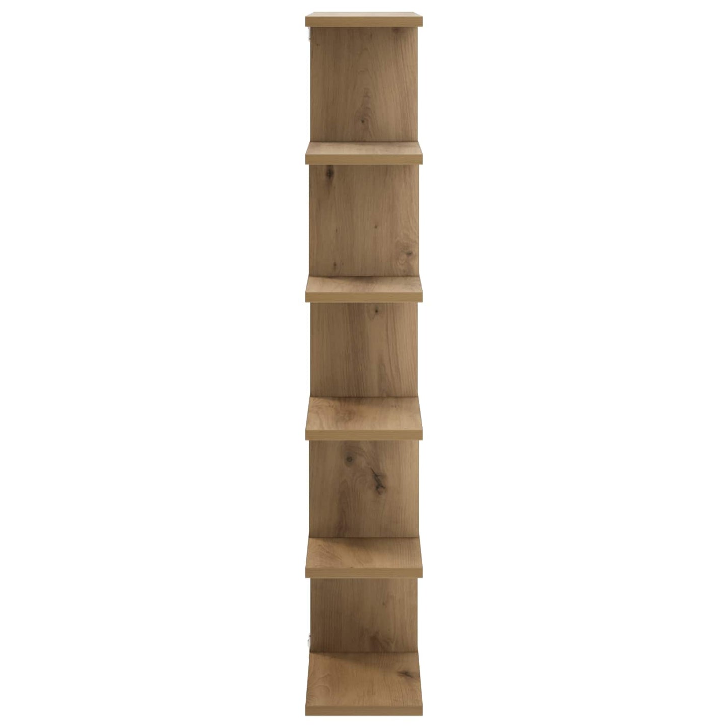 vidaXL Ράφι Τοίχου Artisan Δρυς 70 x 17 x 101 cm Επεξεργασμένο Ξύλο