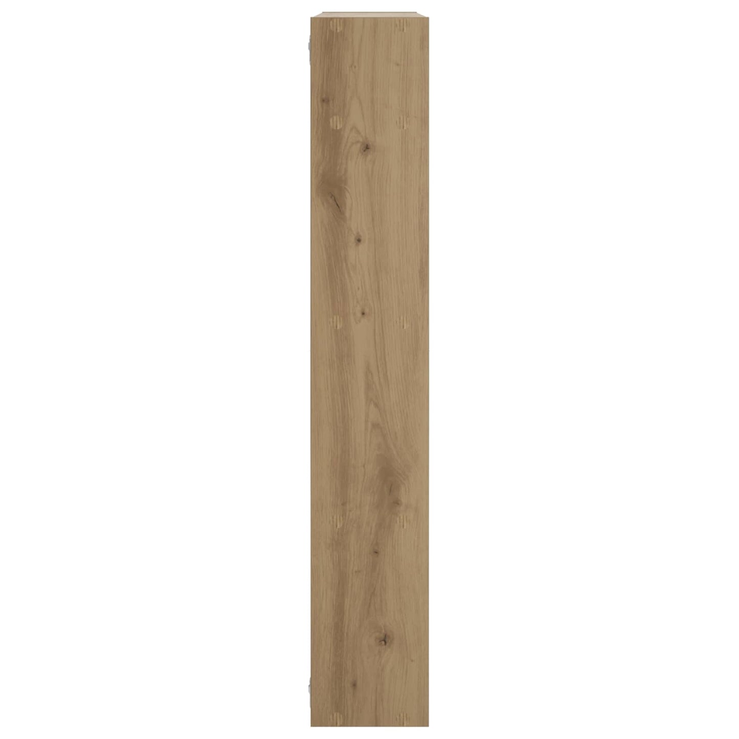 vidaXL Ράφι Τοίχου Artisan Δρυς 103 x 17 x 102 εκ. Επεξεργασμένο Ξύλο