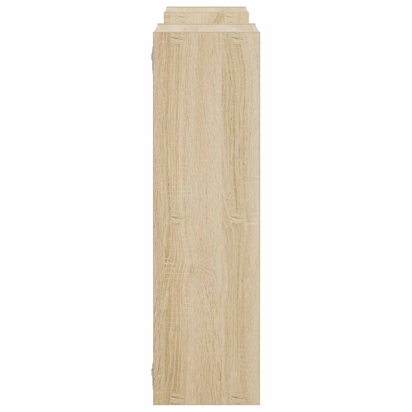 vidaXL Ράφι Τοίχου Sonoma Δρυς 102 x 17 x 59 εκ. Επεξεργασμένο Ξύλο