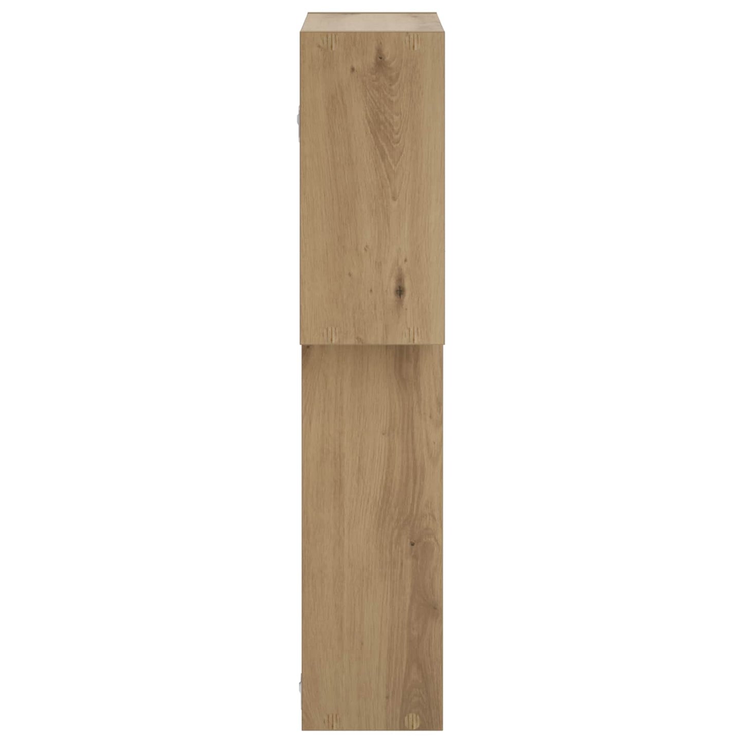vidaXL Ράφι Τοίχου Artisan Δρυς 98 x 17 x 91 cm Επεξεργασμένο Ξύλο