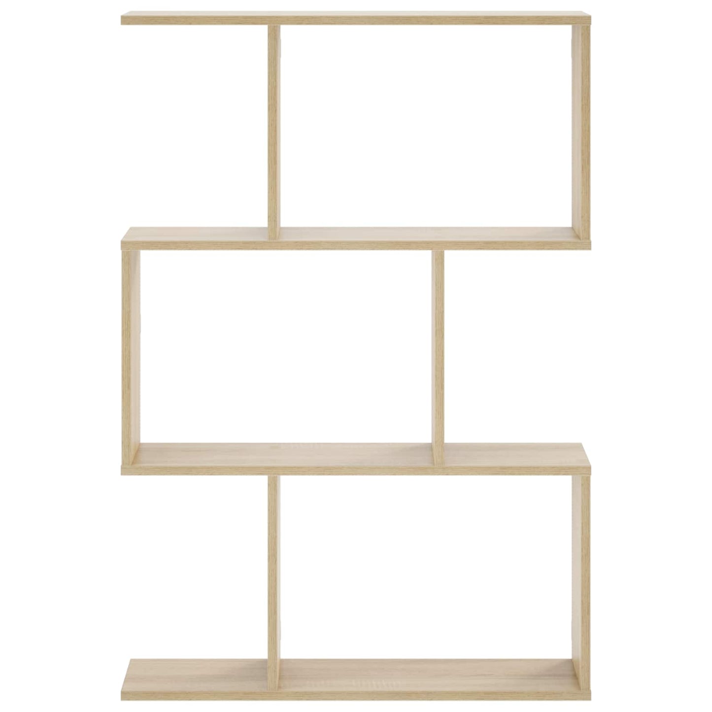 vidaXL Ράφι Τοίχου Sonoma Δρυς 72 x 17 x 105 cm Επεξεργασμένο Ξύλο