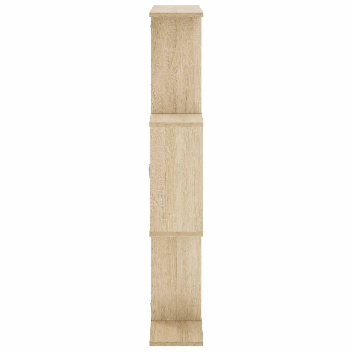 vidaXL Ράφι Τοίχου Sonoma Δρυς 72 x 17 x 105 cm Επεξεργασμένο Ξύλο