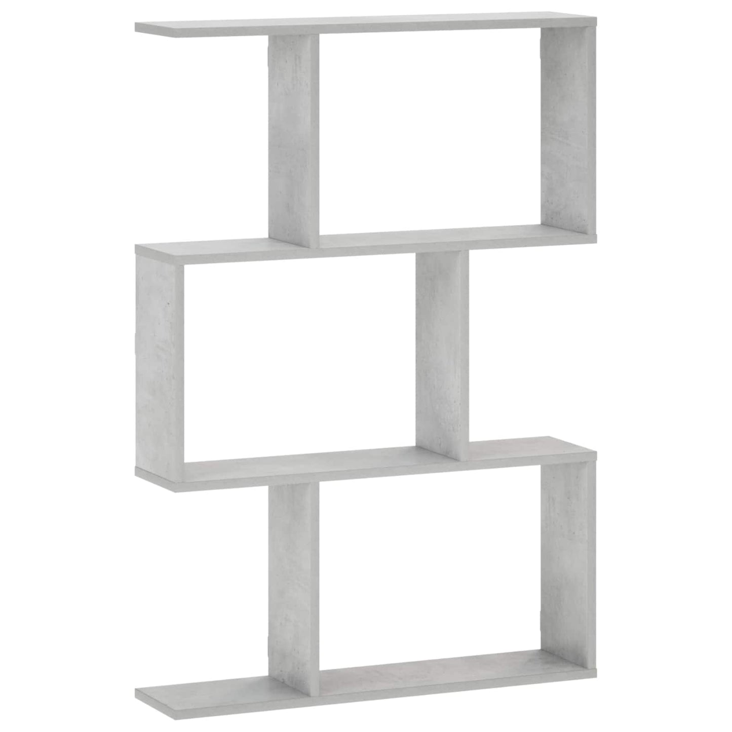 vidaXL Ράφι Τοίχου Γκρι Σκυροδέματος 72 x 17 x 105 cm