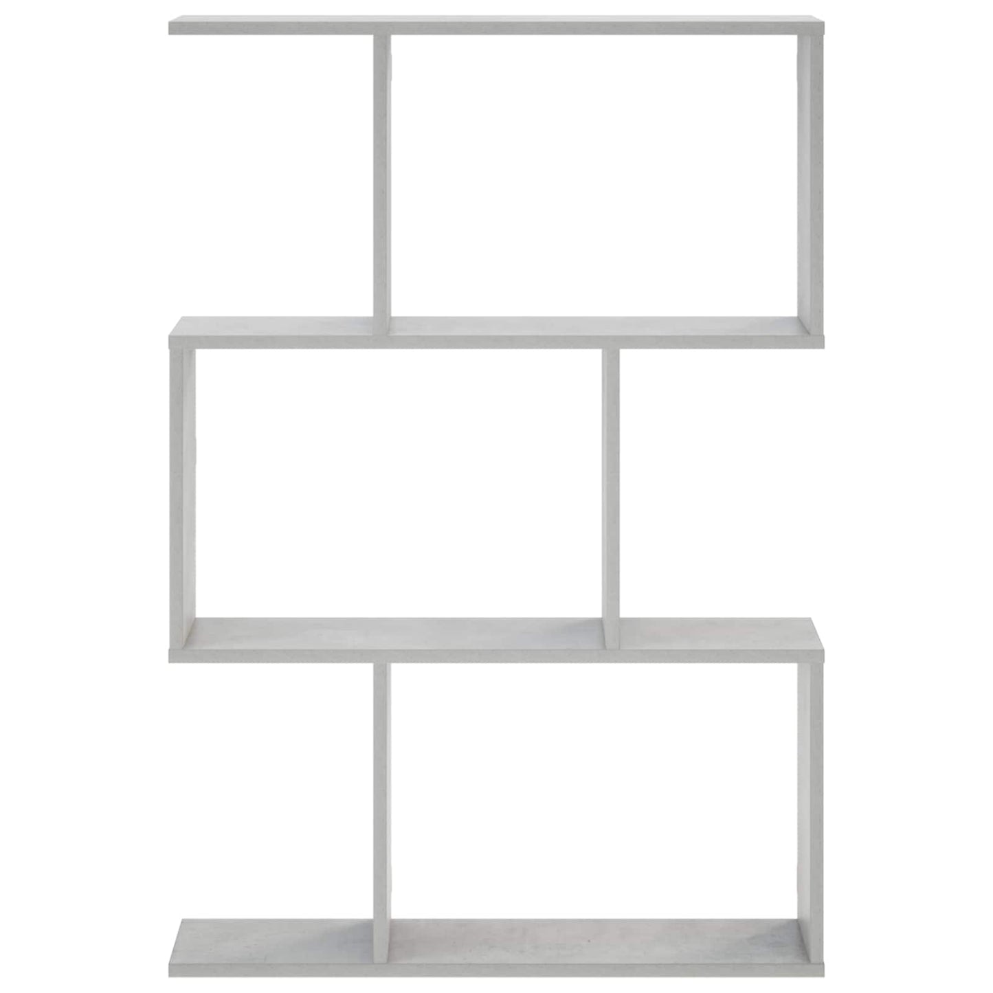 vidaXL Ράφι Τοίχου Γκρι Σκυροδέματος 72 x 17 x 105 cm