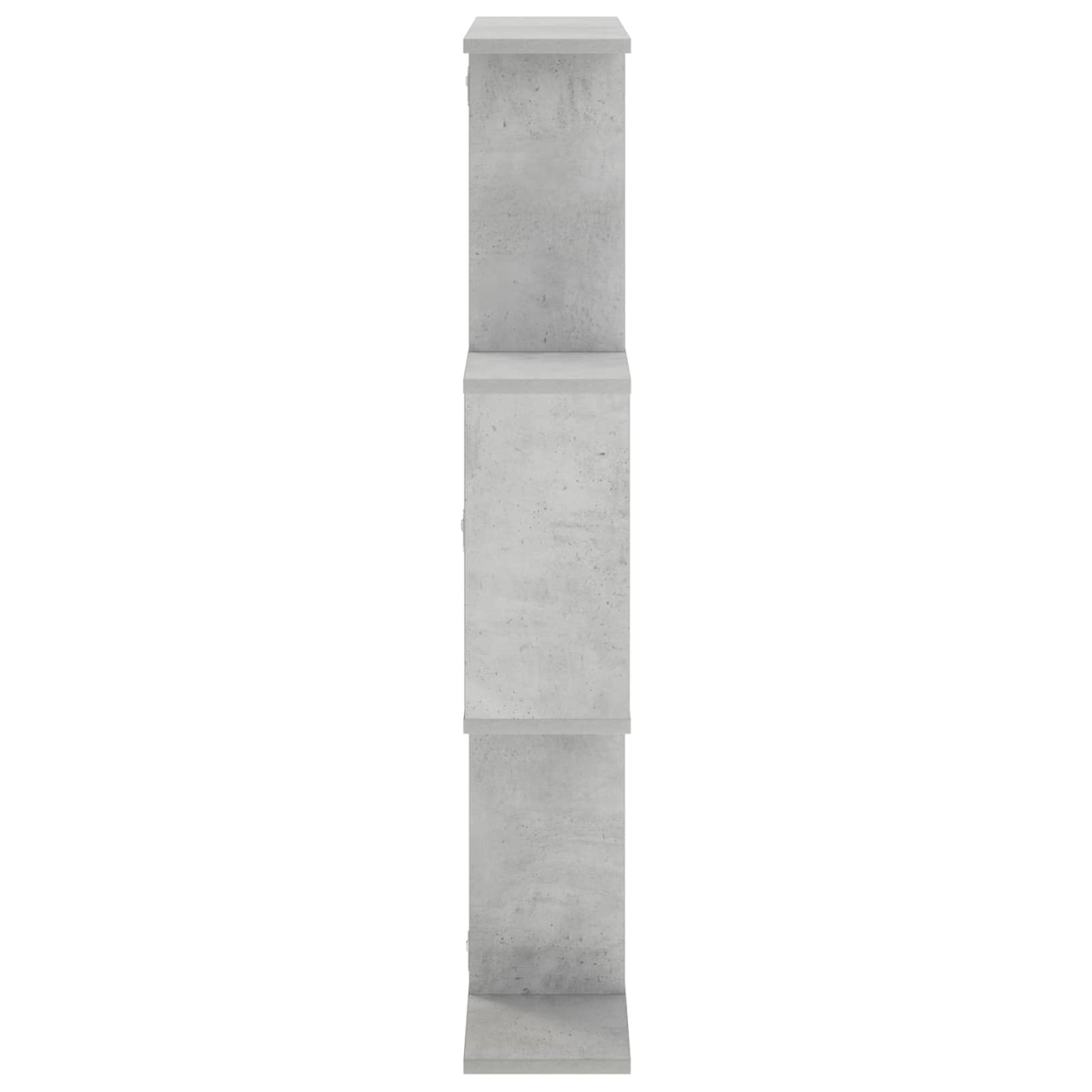 vidaXL Ράφι Τοίχου Γκρι Σκυροδέματος 72 x 17 x 105 cm