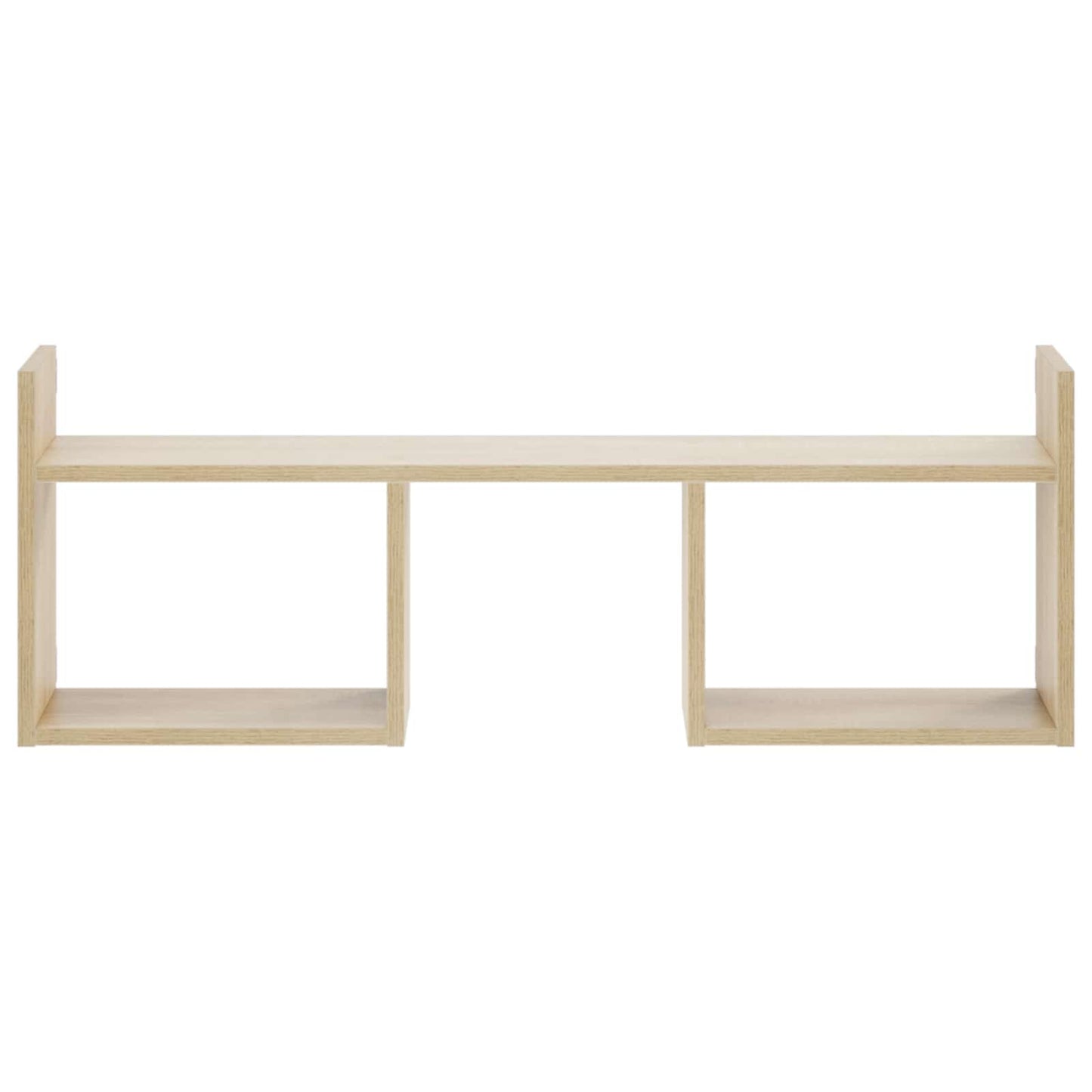vidaXL Ράφι Τοίχου Sonoma Δρυς 90 x 17 x 32 cm Επεξεργασμένο Ξύλο