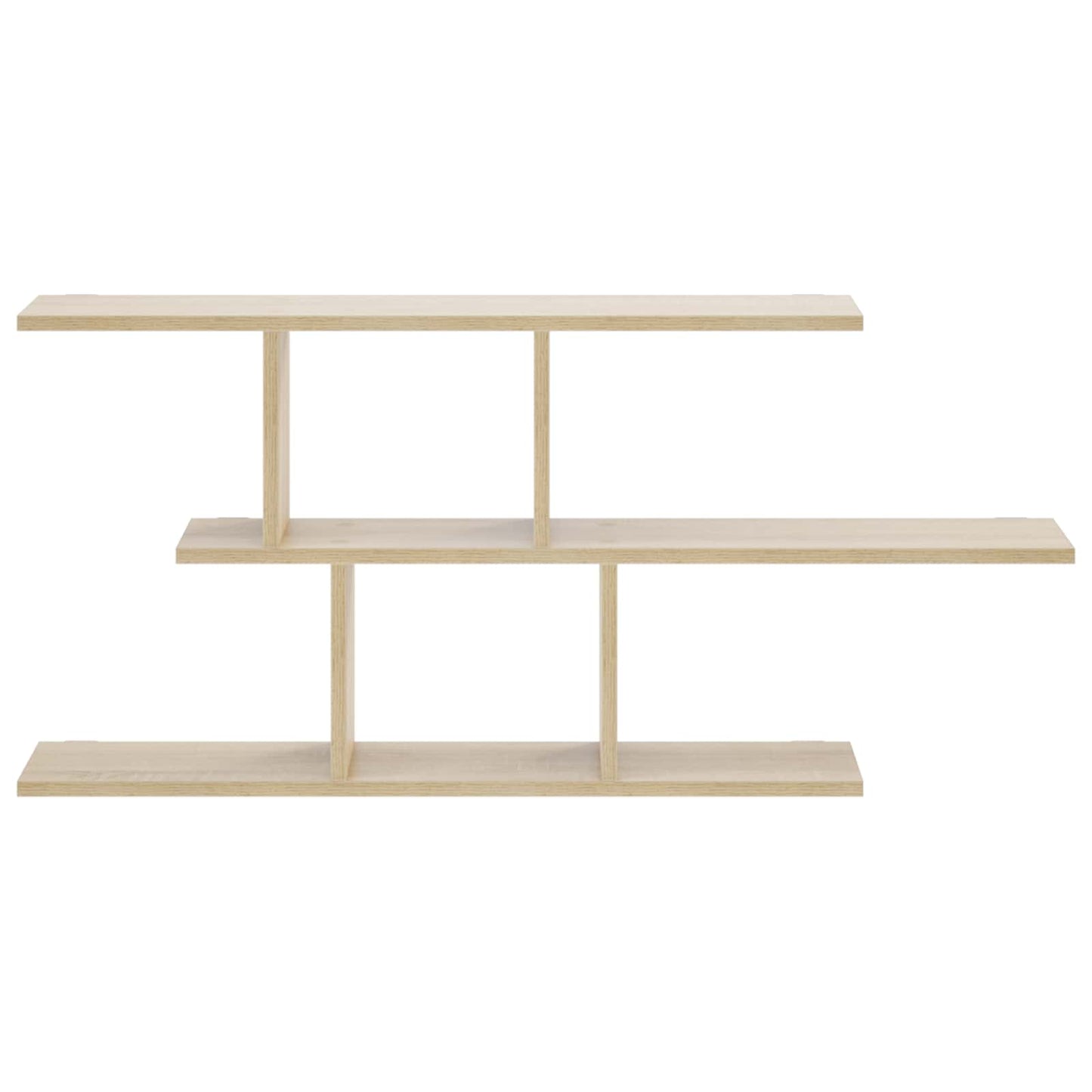 vidaXL Ράφι Τοίχου Sonoma Δρυς 100 x 17 x 45,5 εκ. Επεξεργασμένο Ξύλο