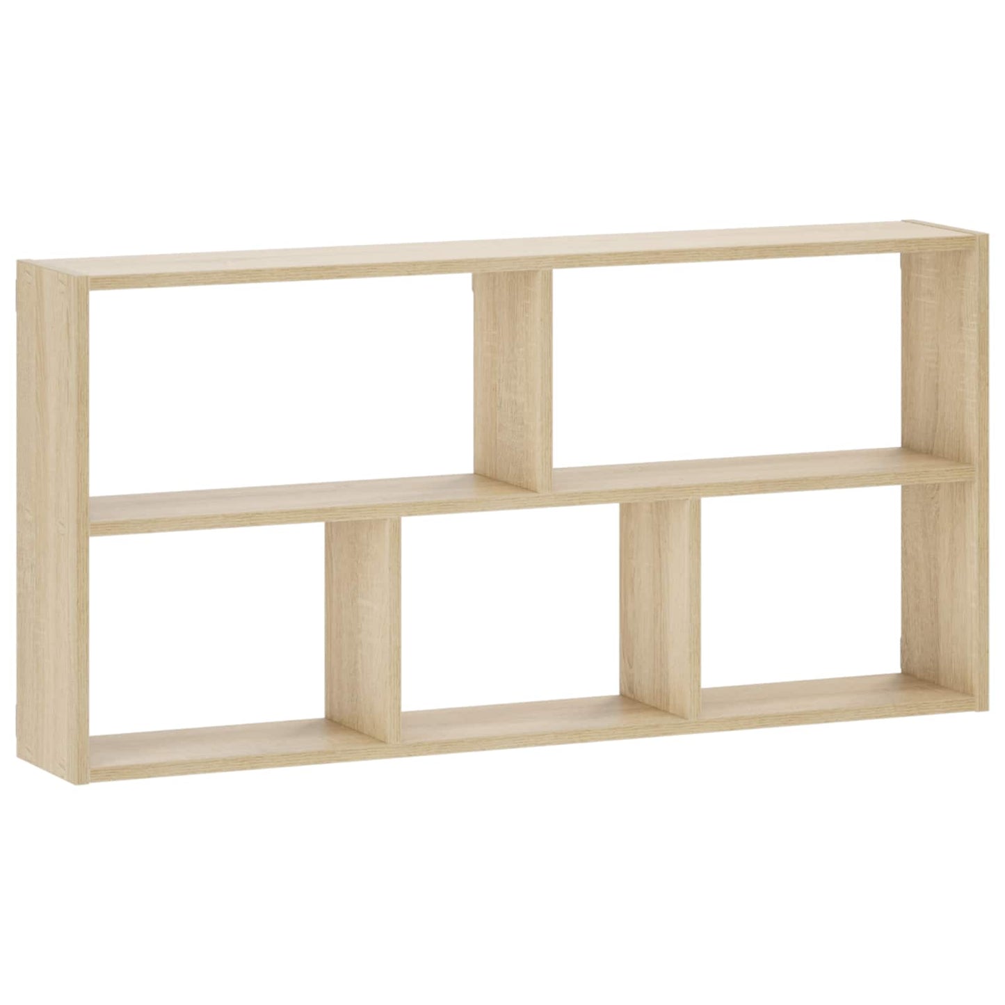vidaXL Ράφι Τοίχου Sonoma Δρυς 102 x 17 x 50 εκ. Επεξεργασμένο Ξύλο
